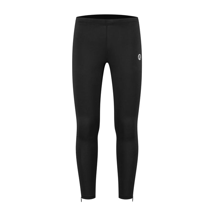 Rogelli Core lange hardloopbroek heren zwart voorkant.