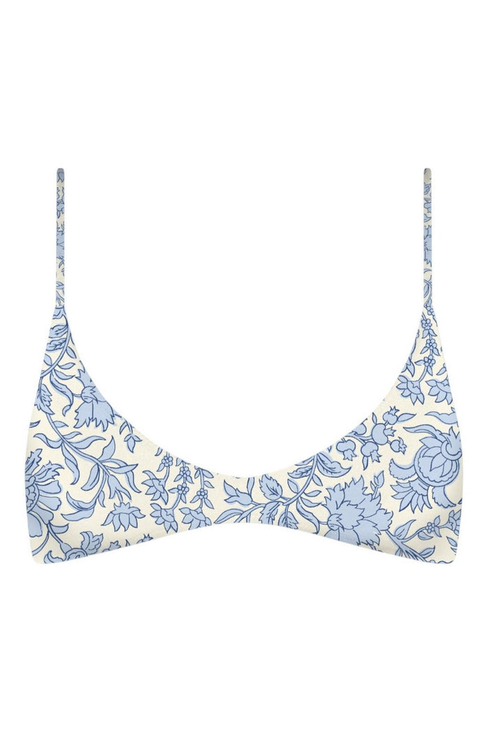 costume donna fantasia floreale azzurro e bianco