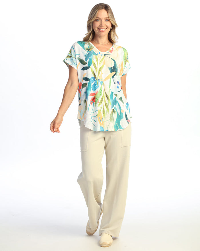 Crinkle Dolman Top- VC2