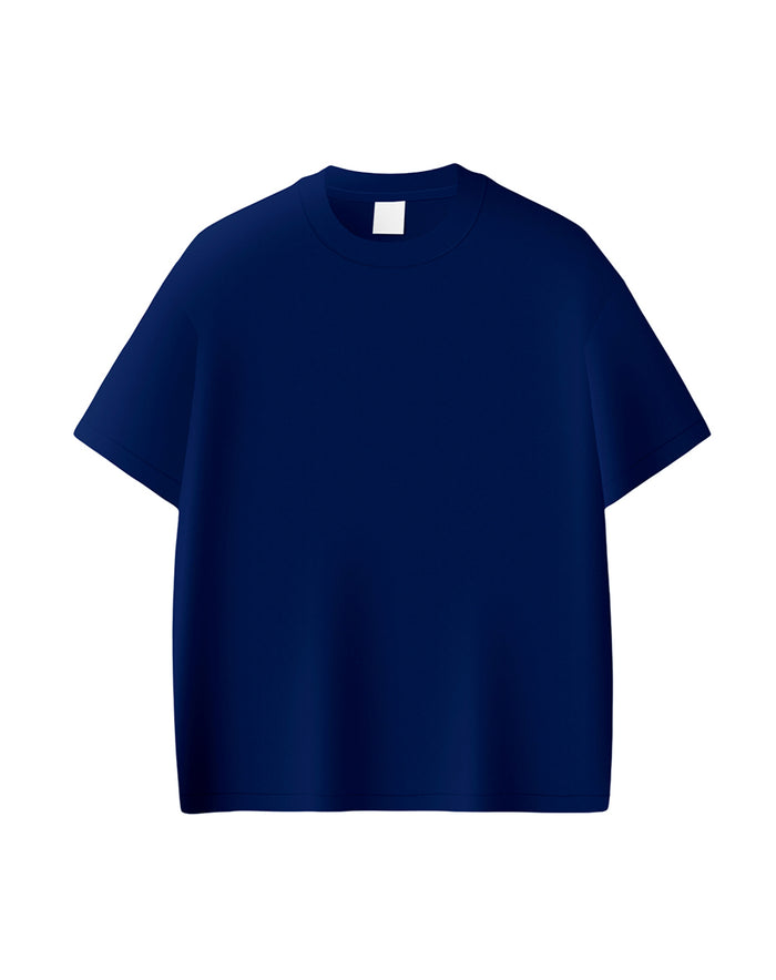 Custom Women Drop Shoulder Tee - Solid Color - Personalized Top