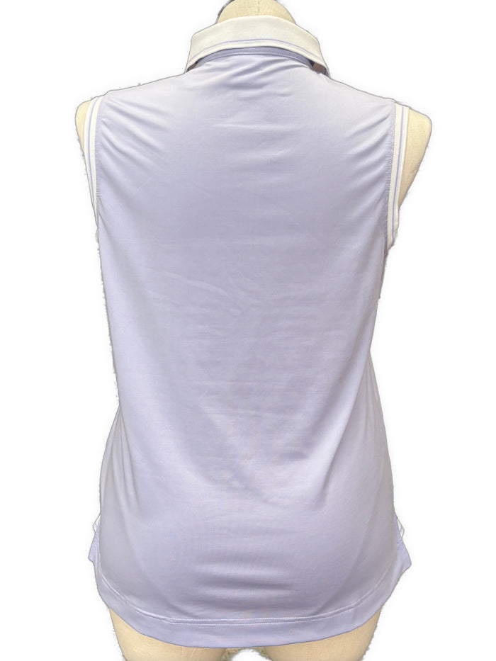Daily Sports Women's Light Purple Sleeveless Golf Polo Size XL MSP$75