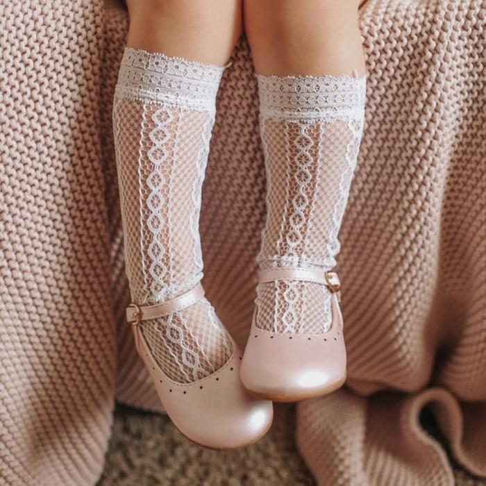 Daisy Lace Socks - Petit Maison Kids