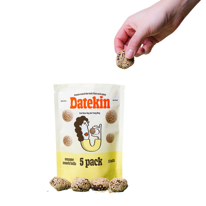 Datekin Sesame Date Balls Filled with Tahini Multipack 5 x 15g