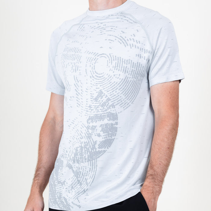 Dola Seamless Crew Neck T-Shirt - Optic White