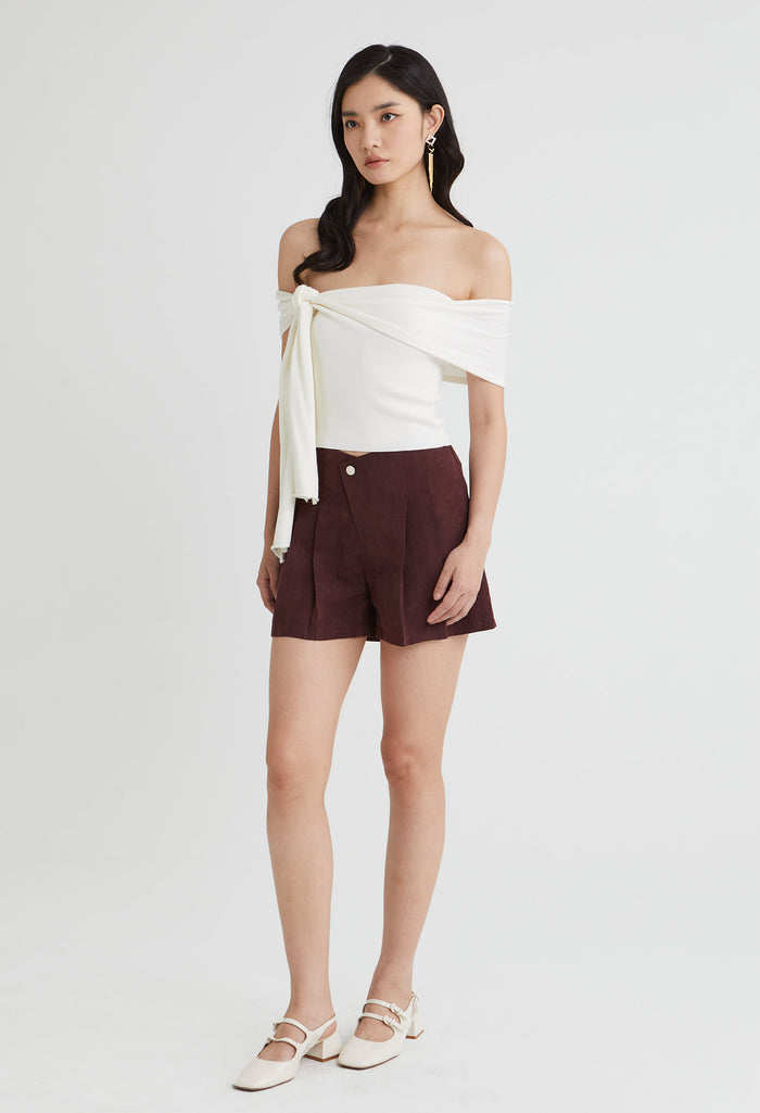 Draped Cowl Top