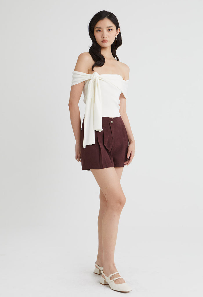 Draped Cowl Top