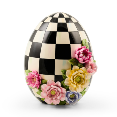 Egg Frolic Spring Floral Tabletop