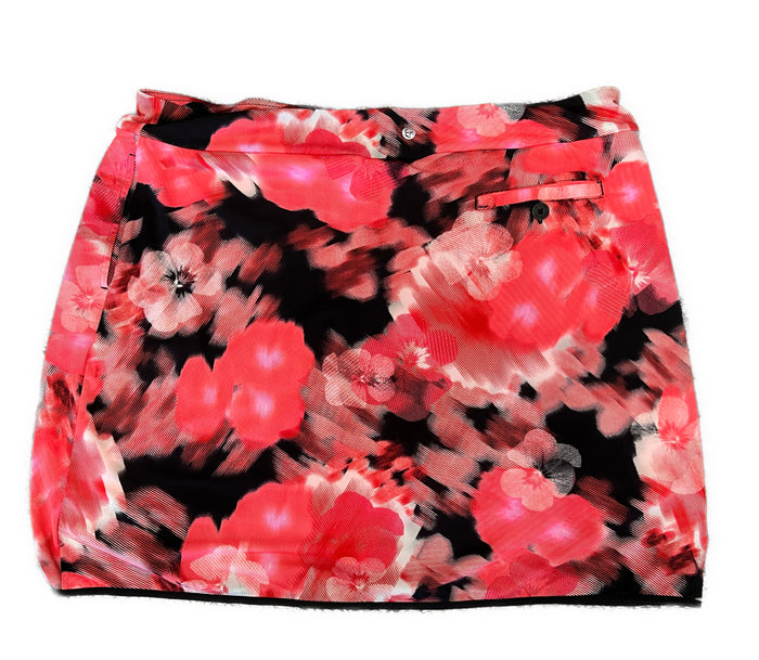 EP Sport Red Floral Golf Skort Size XL MSP$84