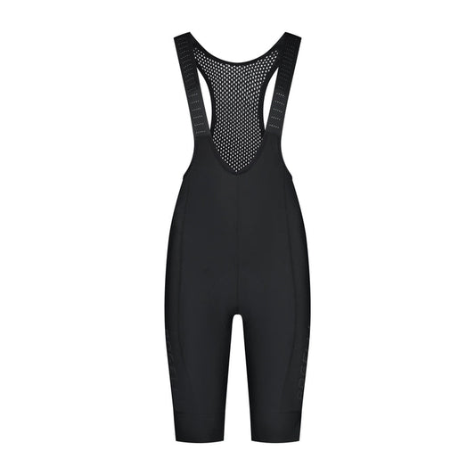 Rogelli Essential III korte fietsbroek dames zwart voorkant.