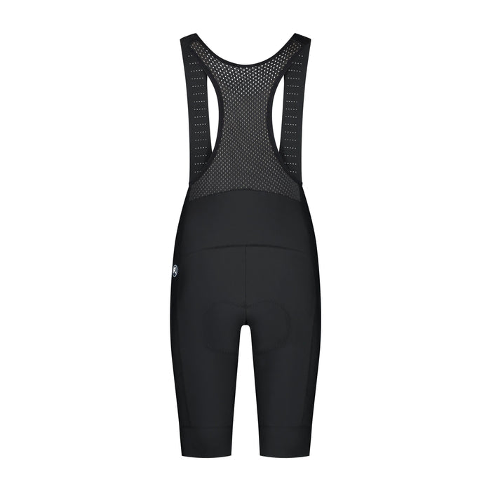 Rogelli Essential III korte fietsbroek dames zwart achterkant.