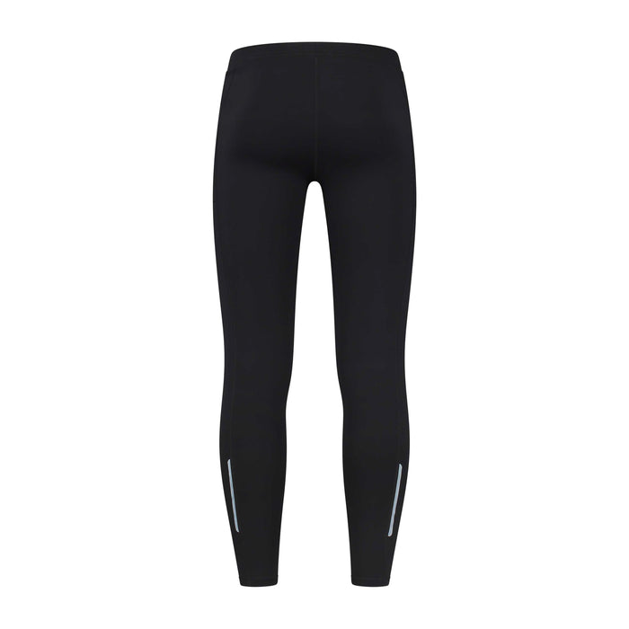Rogelli Essential lange hardloopbroek heren zwart achterkant.