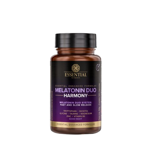 ESSENTIAL | Melatonina Duo Harmony (120 Cápsulas)