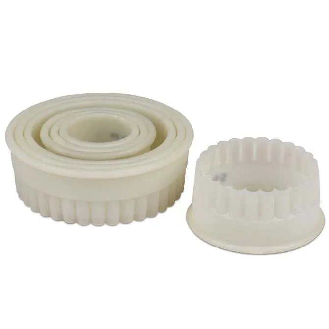 Exoglass Fluted Round Cutter Set - 7 pcs