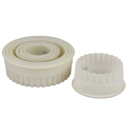 Exoglass Fluted Round Cutter Set - 7 pcs