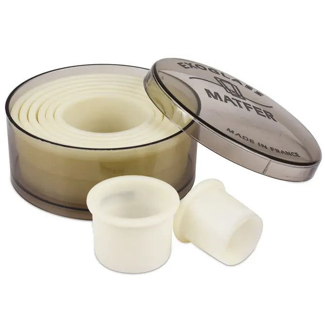Exoglass Round Cutter Set - 8 Pieces