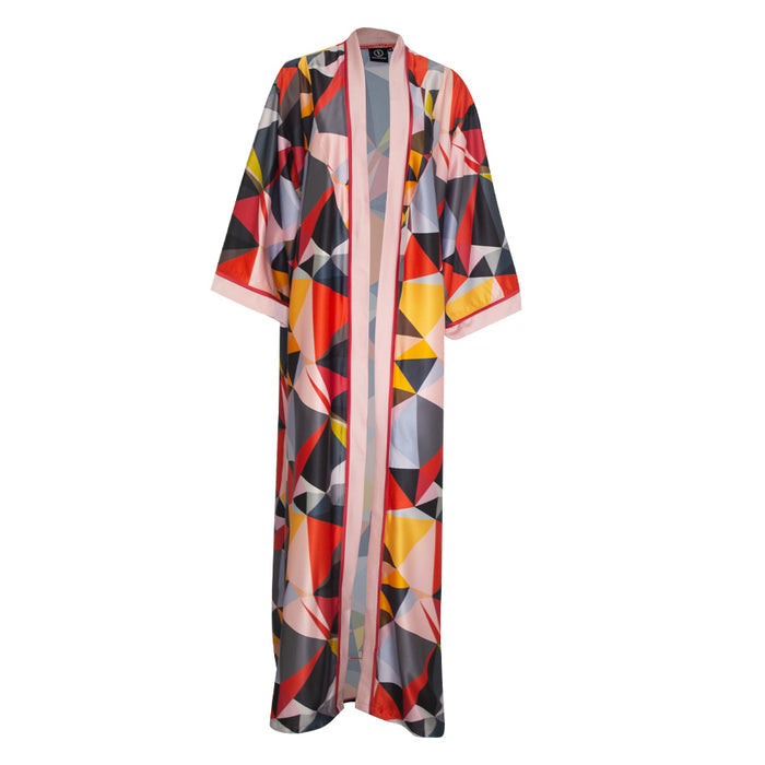 Fabrosanz: satin Print Kimono