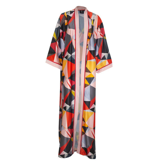 Fabrosanz: satin Print Kimono