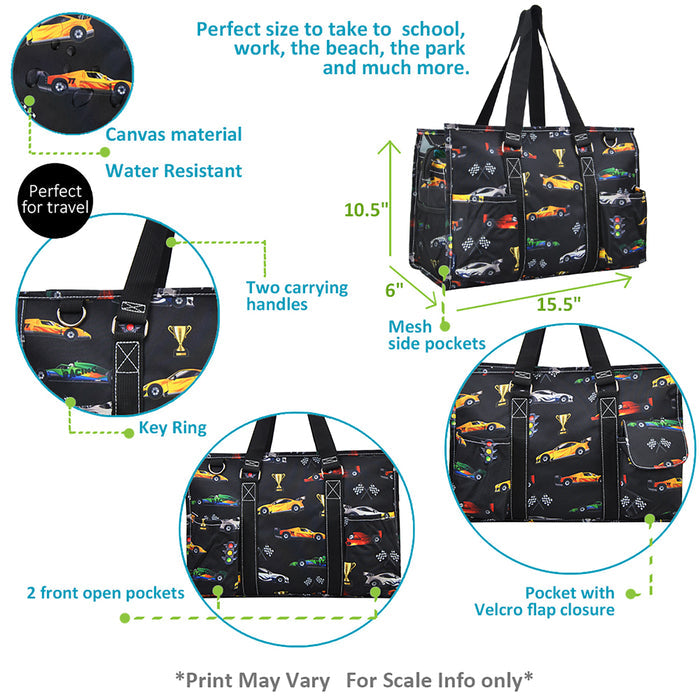 Fast Track Fury NGIL Zippered Caddy Organizer Tote Bag