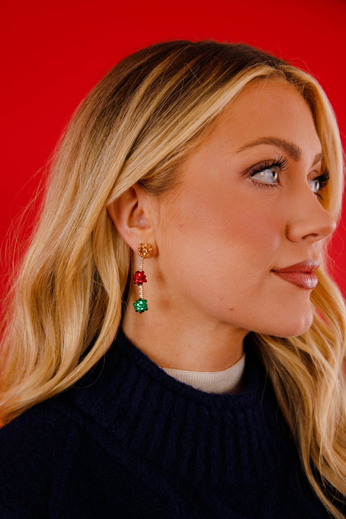 FINAL SALE: Top it Off Earrings-Multi