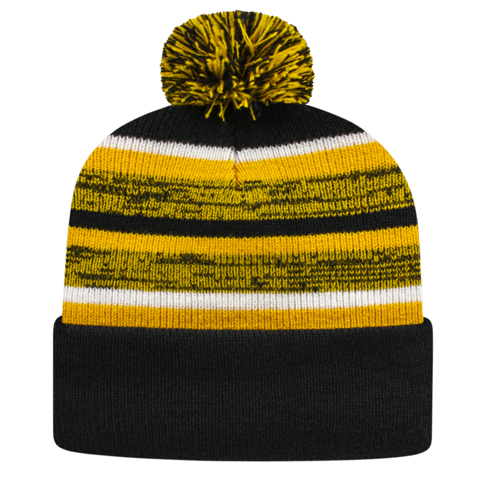 Fleece Lined Knit Cap with Cuff