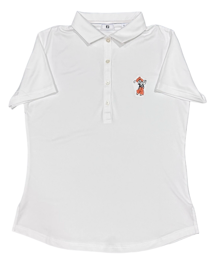 FootJoy Ladies Solid Lisle Polo