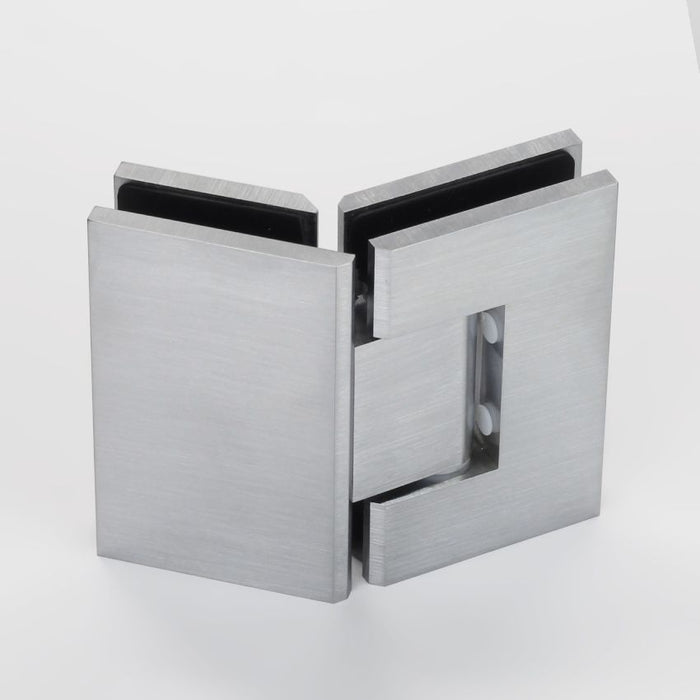 FORGE SHOWER HINGE GLASS TO GLASS 135 Degrees 10mm glass - Image 11