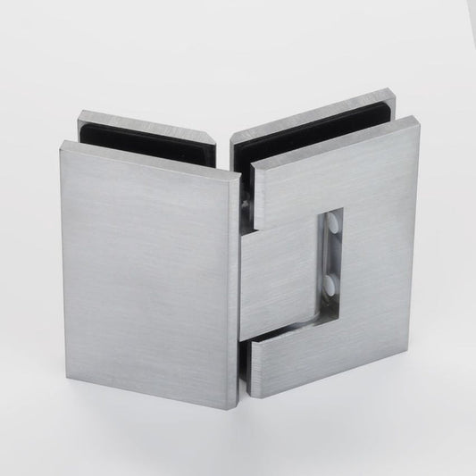 FORGE SHOWER HINGE GLASS TO GLASS 135 Degrees 10mm glass - Image 11