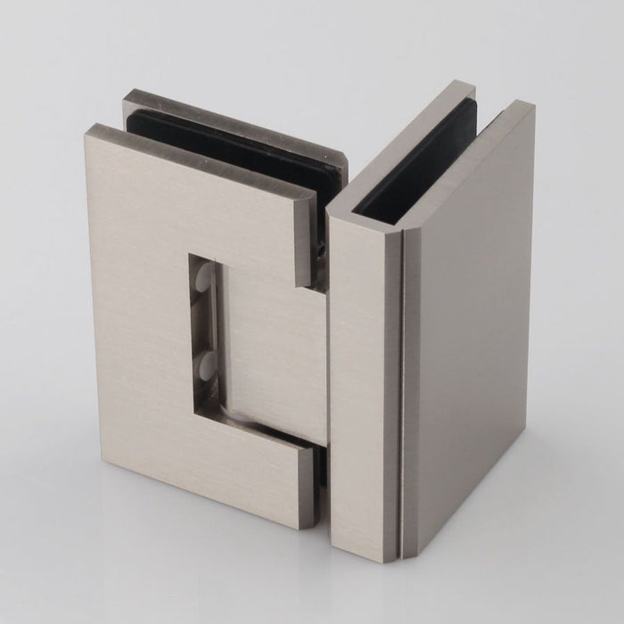 FORGE SHOWER HINGE GLASS TO GLASS 90 Degrees 10mm glass - Image 3