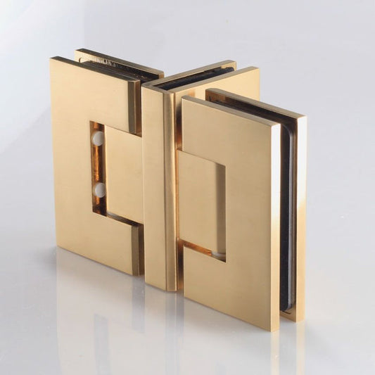 FORGE SHOWER HINGE GLASS TO GLASS BACK TO BACK 10mm glass - Image 3