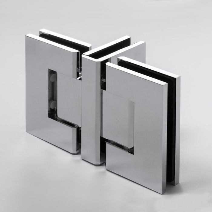 FORGE SHOWER HINGE GLASS TO GLASS BACK TO BACK 10mm glass - Image 5