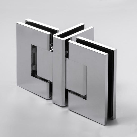 FORGE SHOWER HINGE GLASS TO GLASS BACK TO BACK 10mm glass - Image 5
