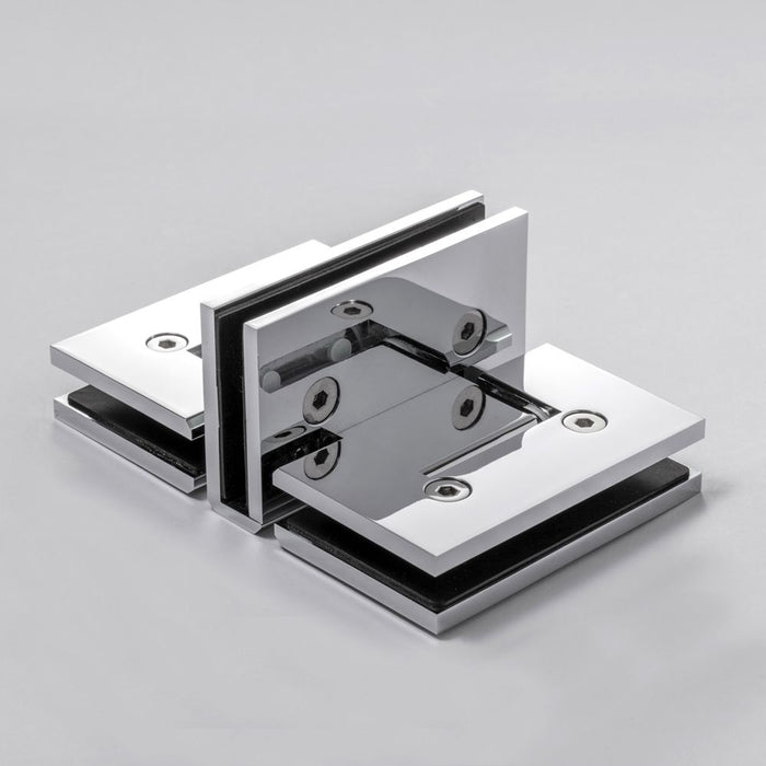 FORGE SHOWER HINGE GLASS TO GLASS BACK TO BACK 10mm glass - Image 6