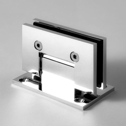 FORGE SHOWER HINGE GLASS TO WALL T-SHAPE 90 Degrees 10mm glass - Image 3