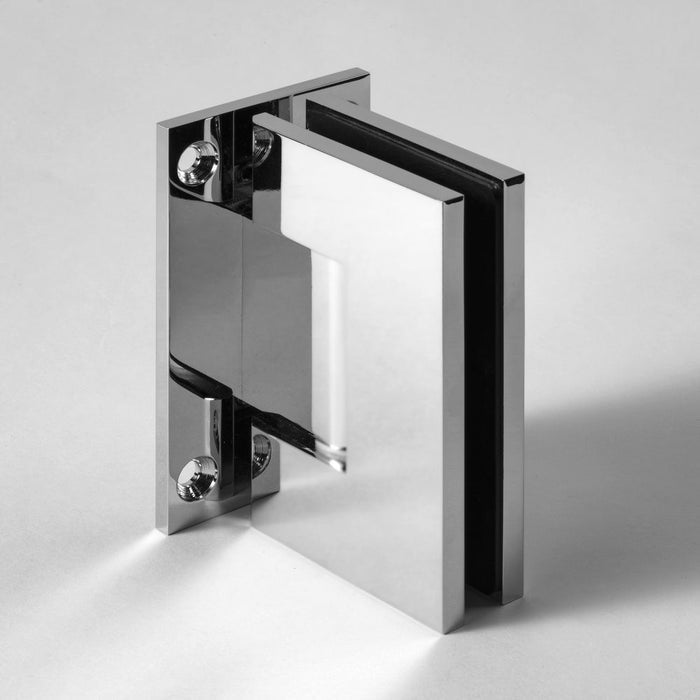 FORGE SHOWER HINGE GLASS TO WALL T-SHAPE 90 Degrees 10mm glass - Image 4