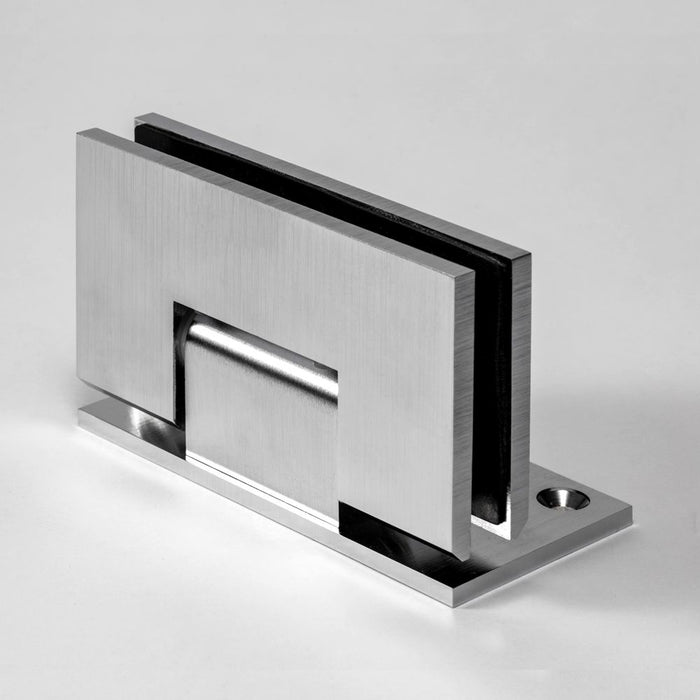 FORGE SHOWER HINGE HEAVY DUTY GLASS TO WALL L-SHAPE 90 Degrees - Image 9