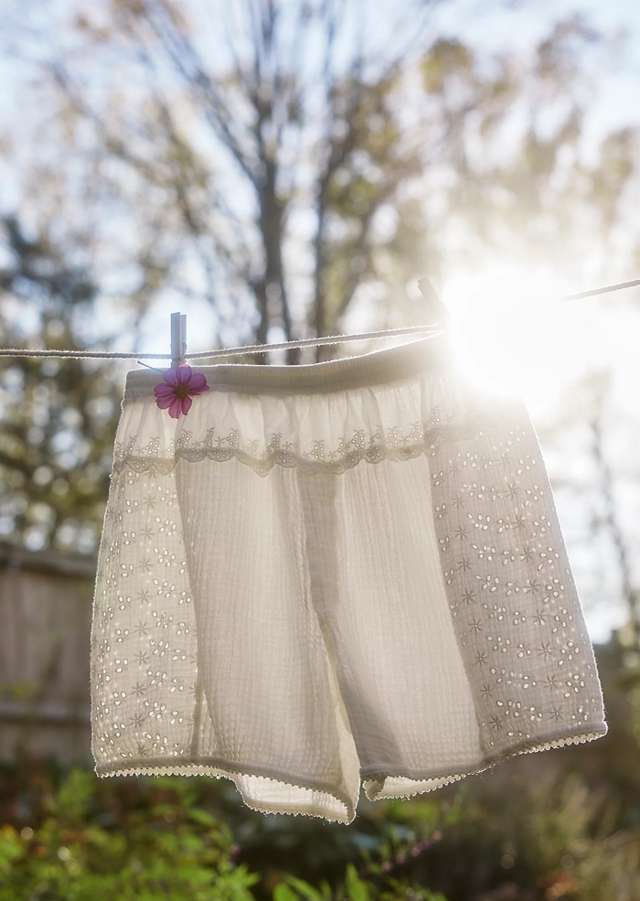 Full Bloom Boxer - Ivory
