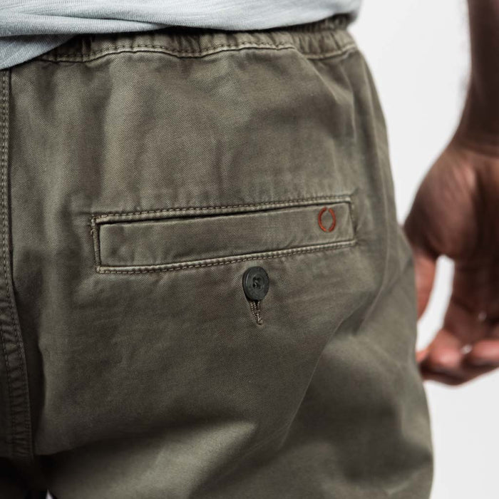 Gare Cotton Twill Chino Short - Four Leaf