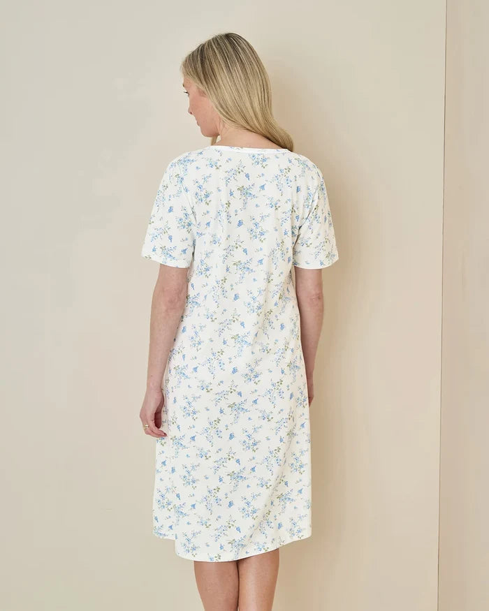 Genevieve Short Sleeve Cotton Nightdress