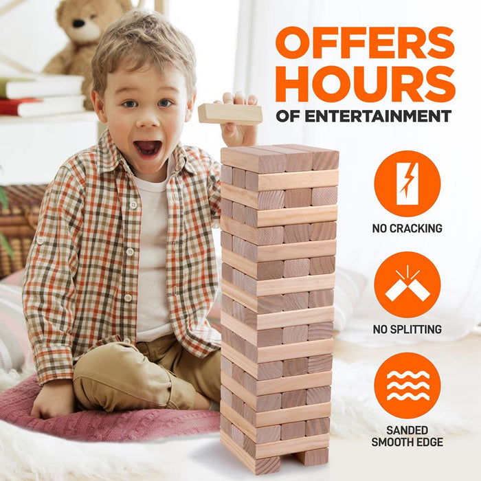 Giant Tumble Tower Blocks