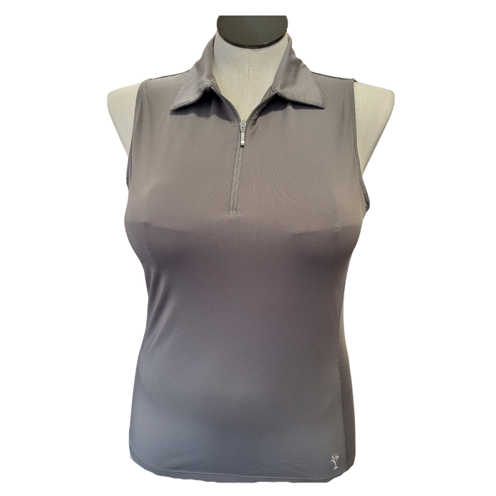 Golftini 1/4 Zip Sleeveless Polo Size L MSP$90