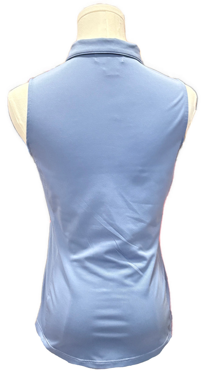 Golftini Solid Sleeveless Polo Size XS MSP $98