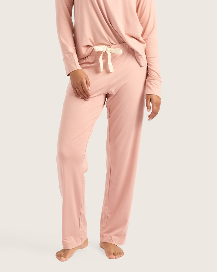 Goodnight Sleep Pants - Dusty Pink