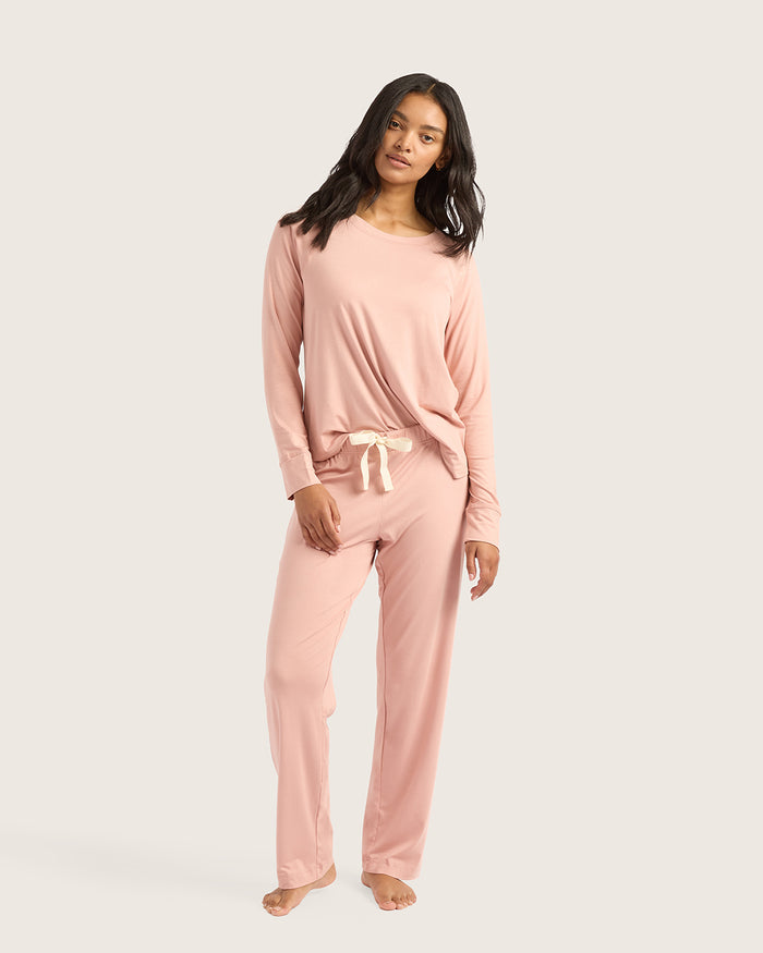 Goodnight Sleep Pants - Dusty Pink