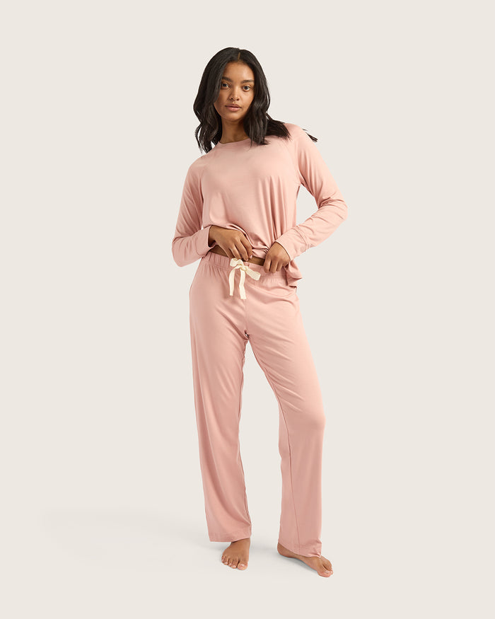 Goodnight Sleep Pants - Dusty Pink