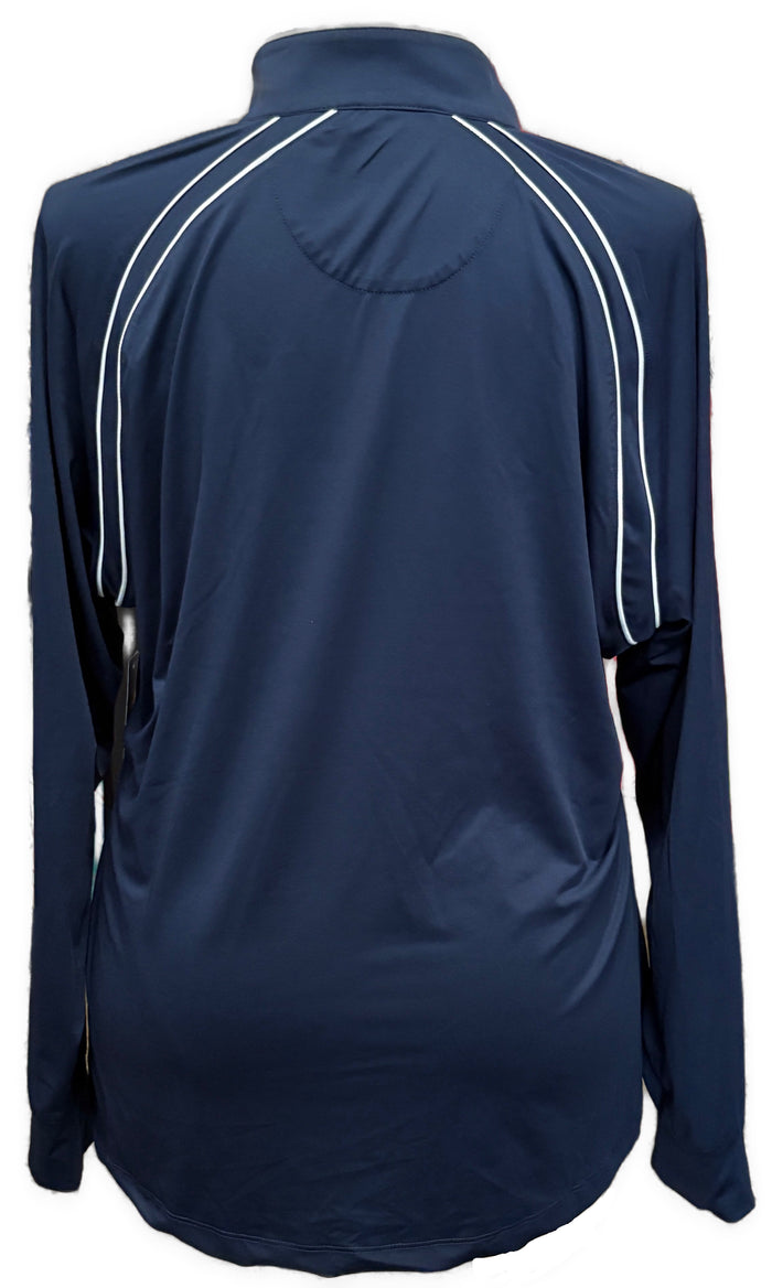 Greg Norman Women's Navy Golf Pullover w/White Trim Size XXL MSP$75