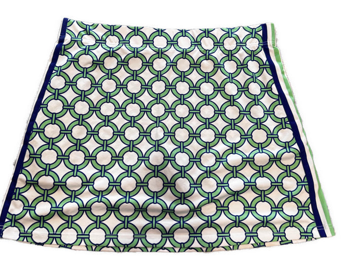 Gretchen Scott Blue & Green Patterned Women's Golf Skort Size XL