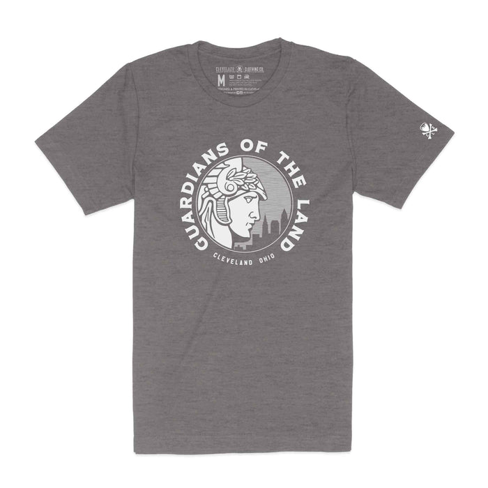Guardians Of The Land Skyline Seal - Mens/Unisex Crew - Grey T-Shirt