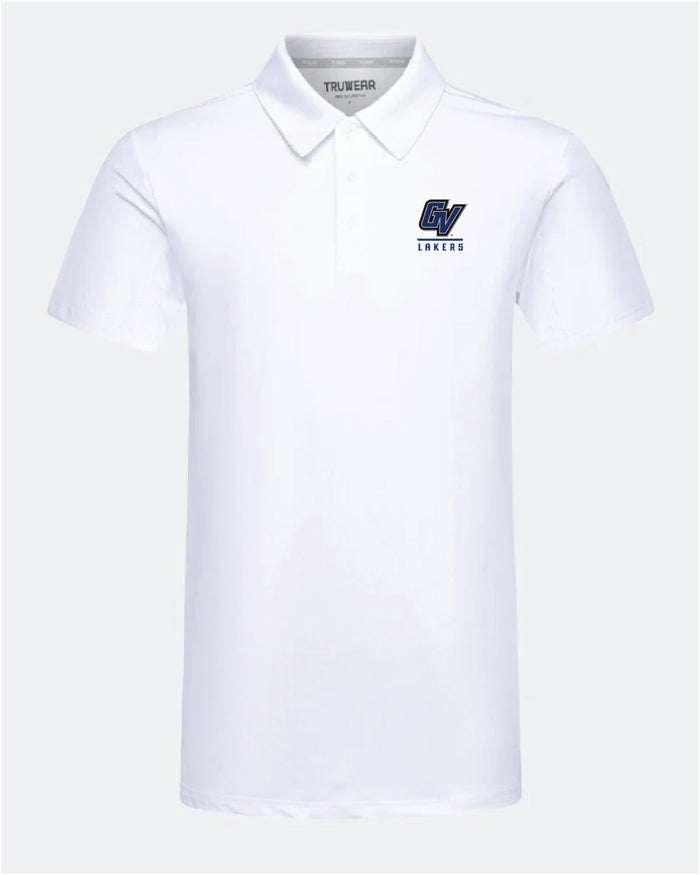 GVSU Crest 2.0 Polo White