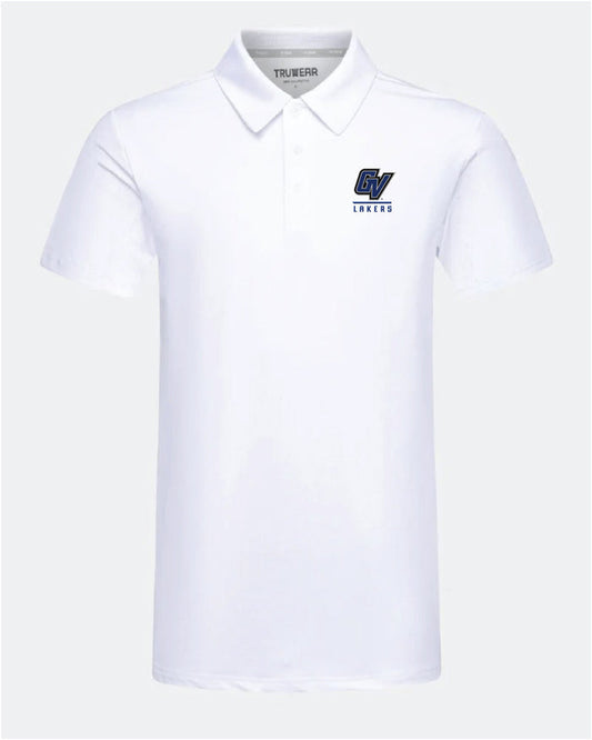 GVSU Crest 2.0 Polo White