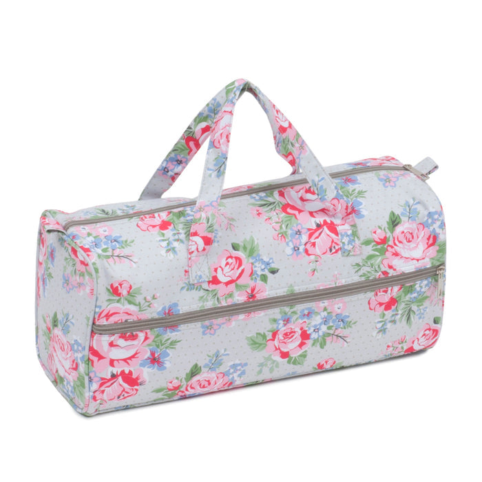 Hobby Gift: Knitting Bag: Rose: Item size: (d/w/h) 16 x 43 x 19cm. - Storage Bags